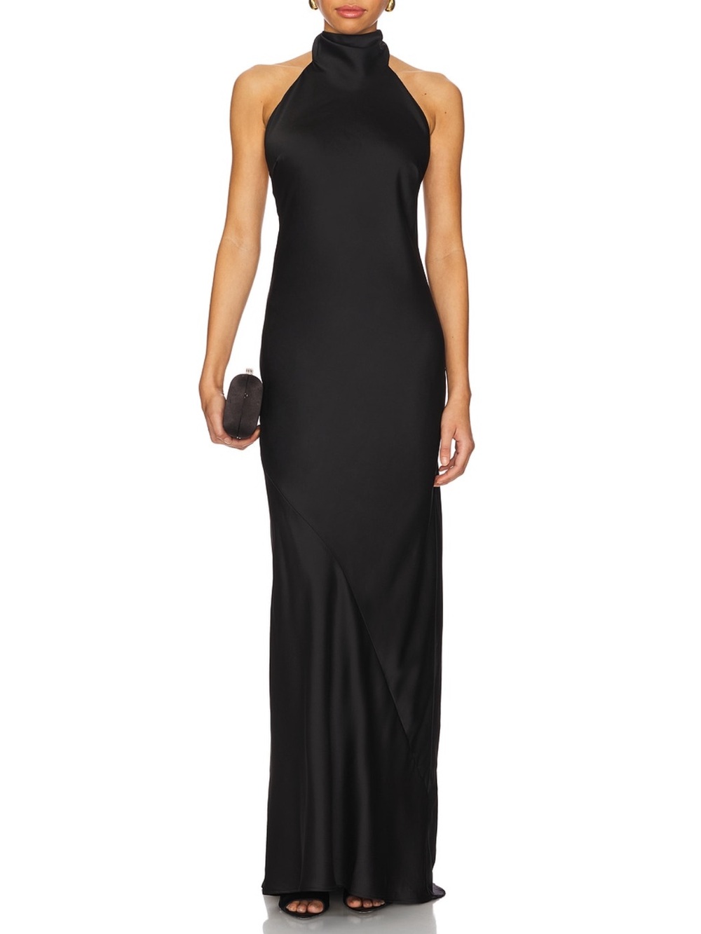 Show Me Your Mumu Lisa Maxi Dress in Black